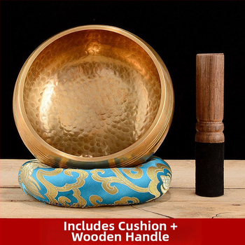 Χαλκός Βουδιστικό Τραγουδιστό Μπολ για Διαλογισμό – Χειροποίητο, 220 g, Θρησκευτική Χρήση
