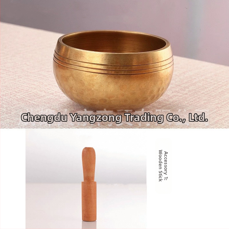 Χαλκός Βουδιστικό Τραγουδιστό Μπολ για Διαλογισμό – Χειροποίητο, 220 g, Θρησκευτική Χρήση