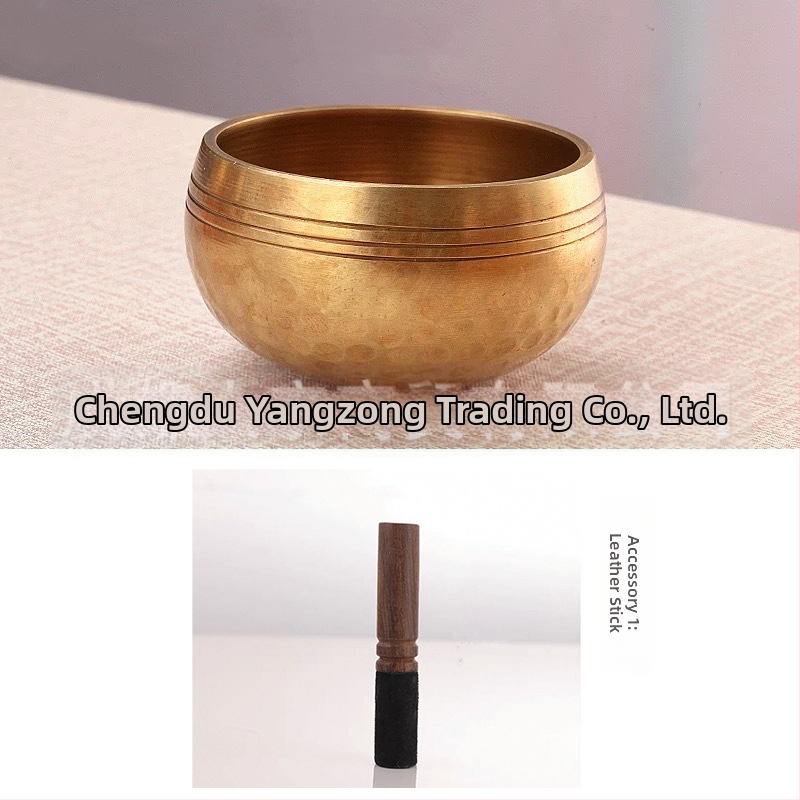 Χαλκός Βουδιστικό Τραγουδιστό Μπολ για Διαλογισμό – Χειροποίητο, 220 g, Θρησκευτική Χρήση