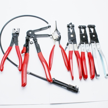 Клещи за скоби на маркуч и тръба – въглеродна стомана, за механичен ремонт