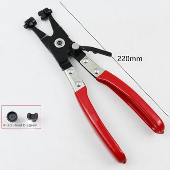 Клещи за скоби на маркуч и тръба – въглеродна стомана, за механичен ремонт