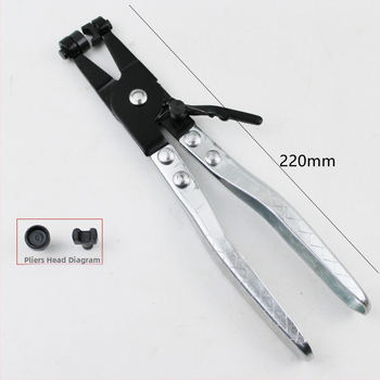 Клещи за скоби на маркуч и тръба – въглеродна стомана, за механичен ремонт