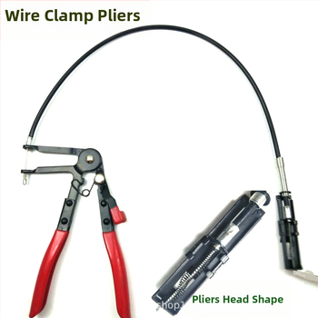 Клещи за скоби на маркуч и тръба – въглеродна стомана, за механичен ремонт