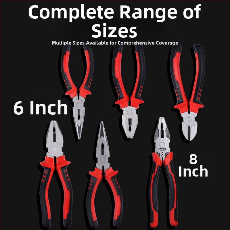 Заключващи клещи за тел, мултифункционални клещи, индустриална твърдост, дължина на челюстта 40, диаметър на среза 30