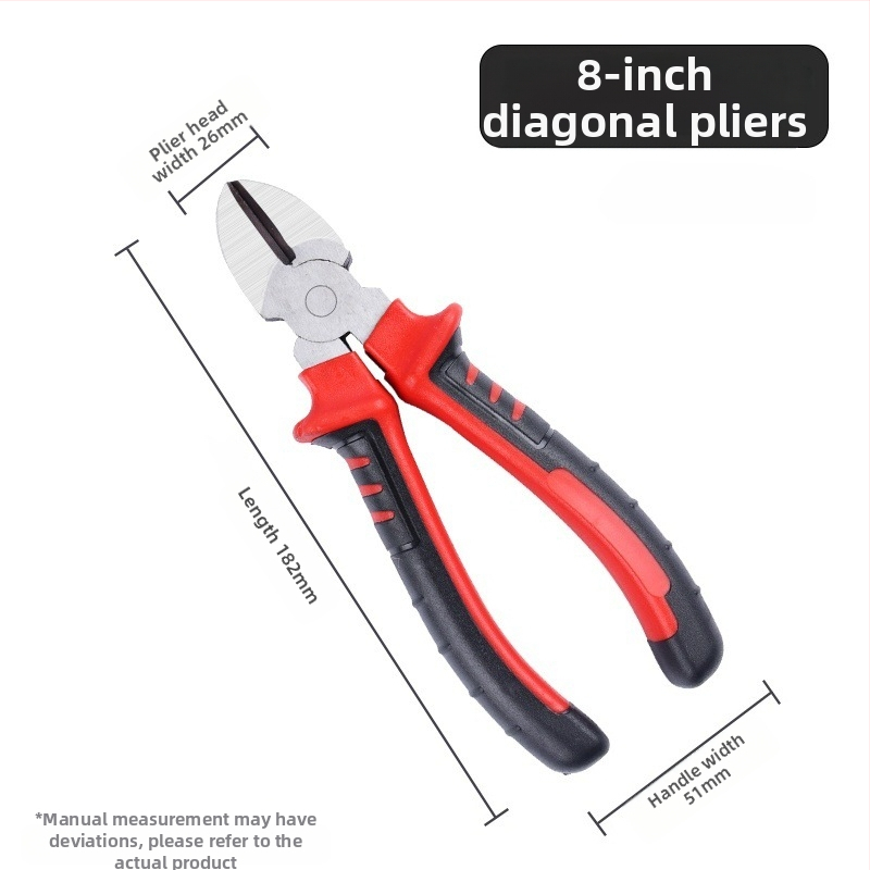 Zaključavajuće kliješta za žicu, višenamjenske kliješta, industrijska čvrstoća, duljina čeljusti 40, promjer rezanja 30