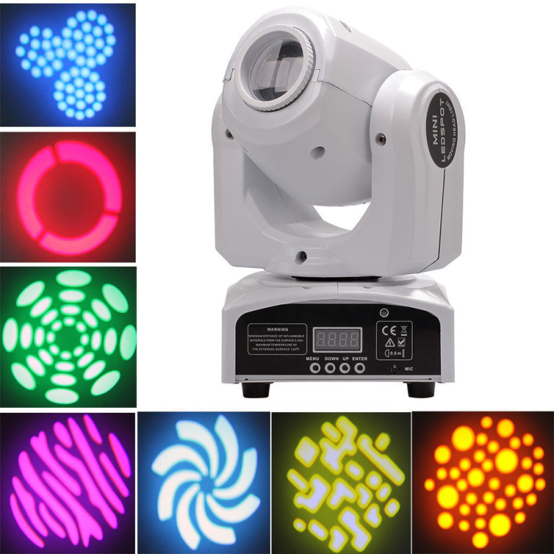 LED светлина с подвижна глава, 10/30/60W лъчове, за закрити помещения, 110-240V, IP20, модел ZG8020018/8020068/8020098