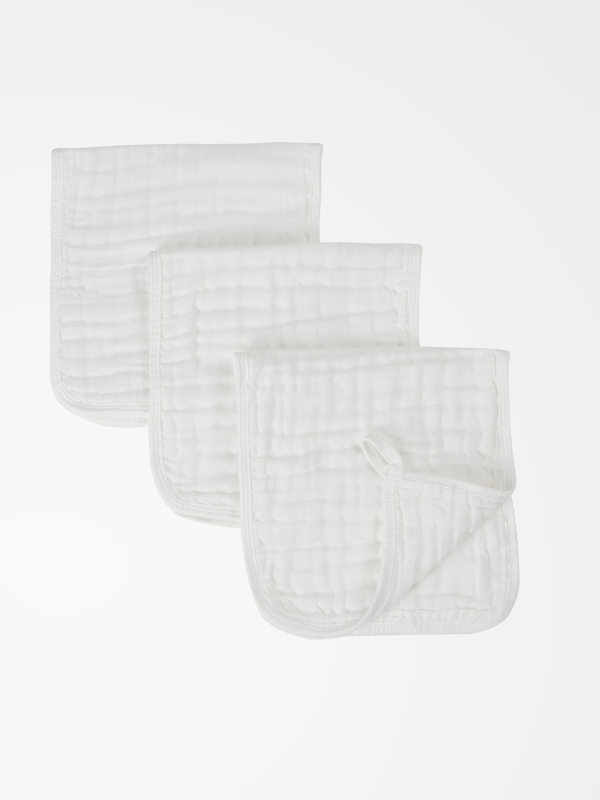 Пелена за оригване от 100% памук муслин, шестслойна, попивателна за бебета и деца