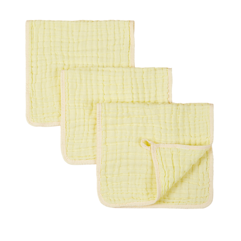 Пелена за оригване от 100% памук муслин, шестслойна, попивателна за бебета и деца