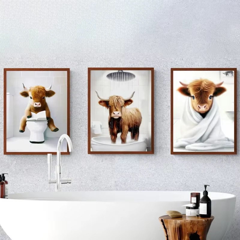 Eļļas glezna uz audekla, inkjet druka, bez rāmes, vertikāls taisnstūris, pielāgojama