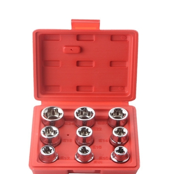 14-членен комплект инструменти за автомобилен ремонт, хром-ванадий стомана, 14 части, нетно тегло 2 кг