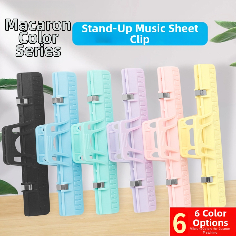 GMC-300 ABS музикален клип за пиано практика; държач за нотни листа; материали: ABS пластмаса и висококачествена пружинна стомана; подходящ за музикални инструменти; лицензиран частен етикет