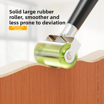 Ролка за обшиване на ръбове за дърво – неръждаема стомана, ръчно управление, специална форма, марка Qian Qi