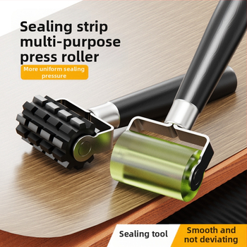 Ролка за обшиване на ръбове за дърво – неръждаема стомана, ръчно управление, специална форма, марка Qian Qi