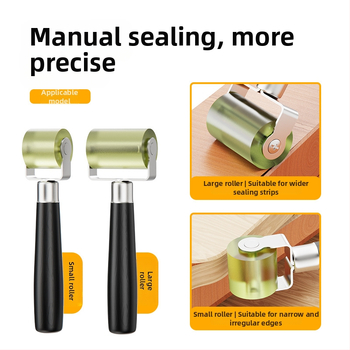 Ролка за обшиване на ръбове за дърво – неръждаема стомана, ръчно управление, специална форма, марка Qian Qi