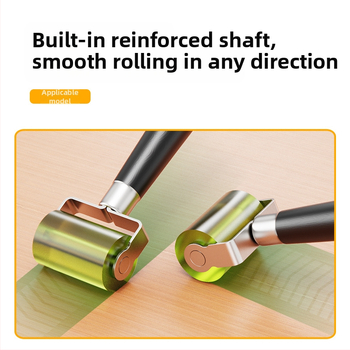 Ролка за обшиване на ръбове за дърво – неръждаема стомана, ръчно управление, специална форма, марка Qian Qi