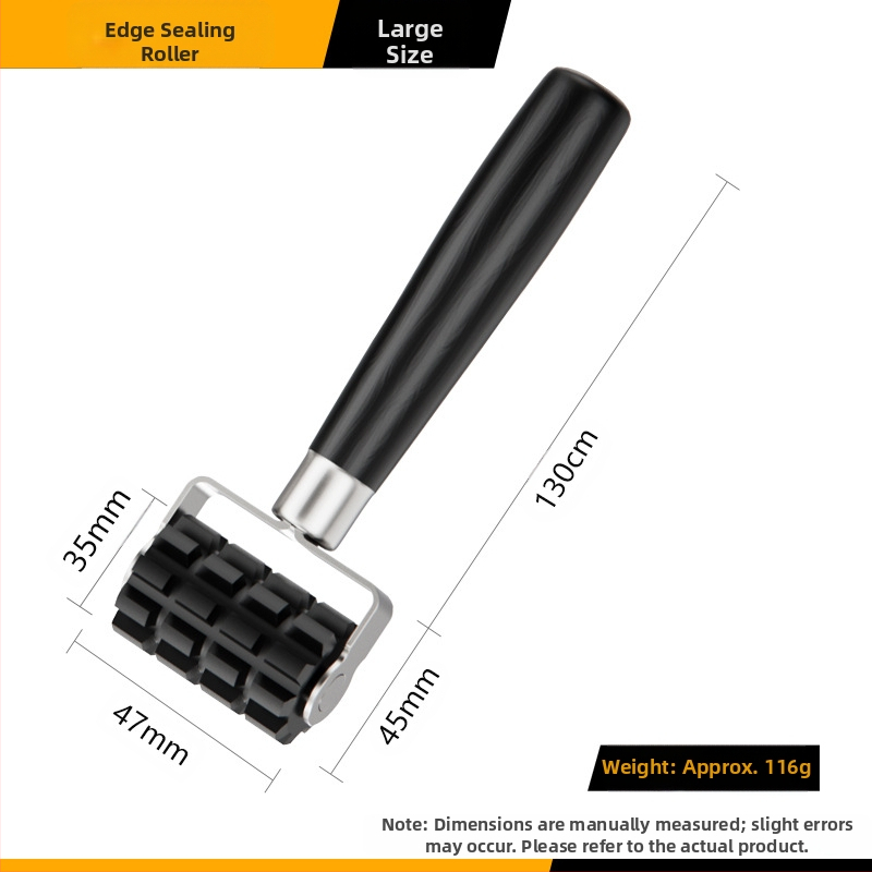 Ролка за обшиване на ръбове за дърво – неръждаема стомана, ръчно управление, специална форма, марка Qian Qi