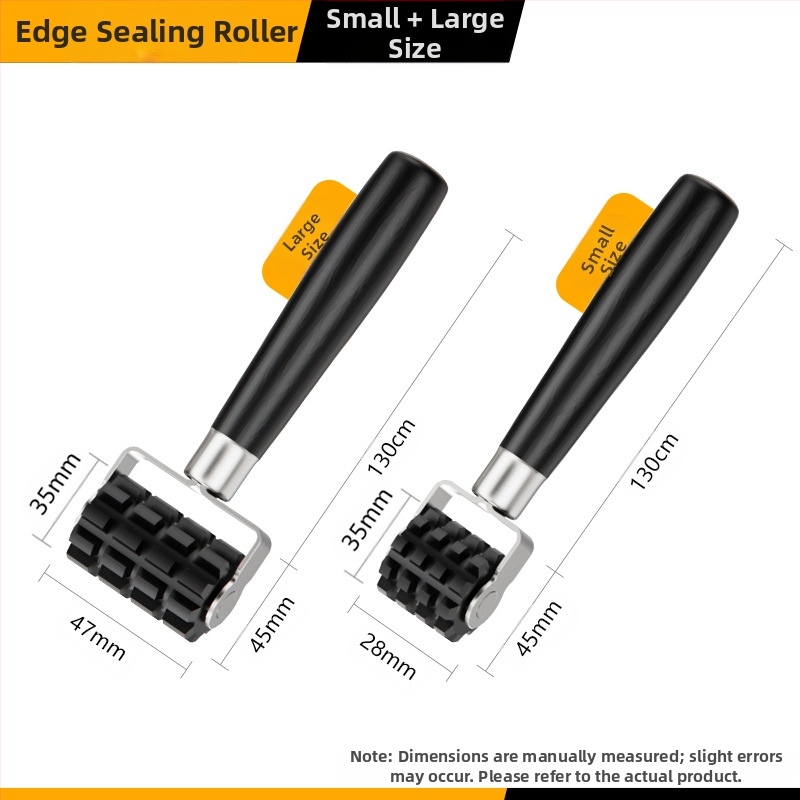 Ролка за обшиване на ръбове за дърво – неръждаема стомана, ръчно управление, специална форма, марка Qian Qi