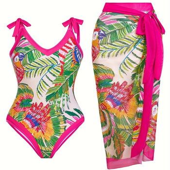 Μονόσωμο μαγιό για γυναίκες - σεξουαλικό τύπωμα με διάφανη επικάλυψη από δίχτυ, χωρίς μανίκια, πολυεστέρας, με επένδυση στο στήθος, χωρίς μεταλλικές στηρίξεις