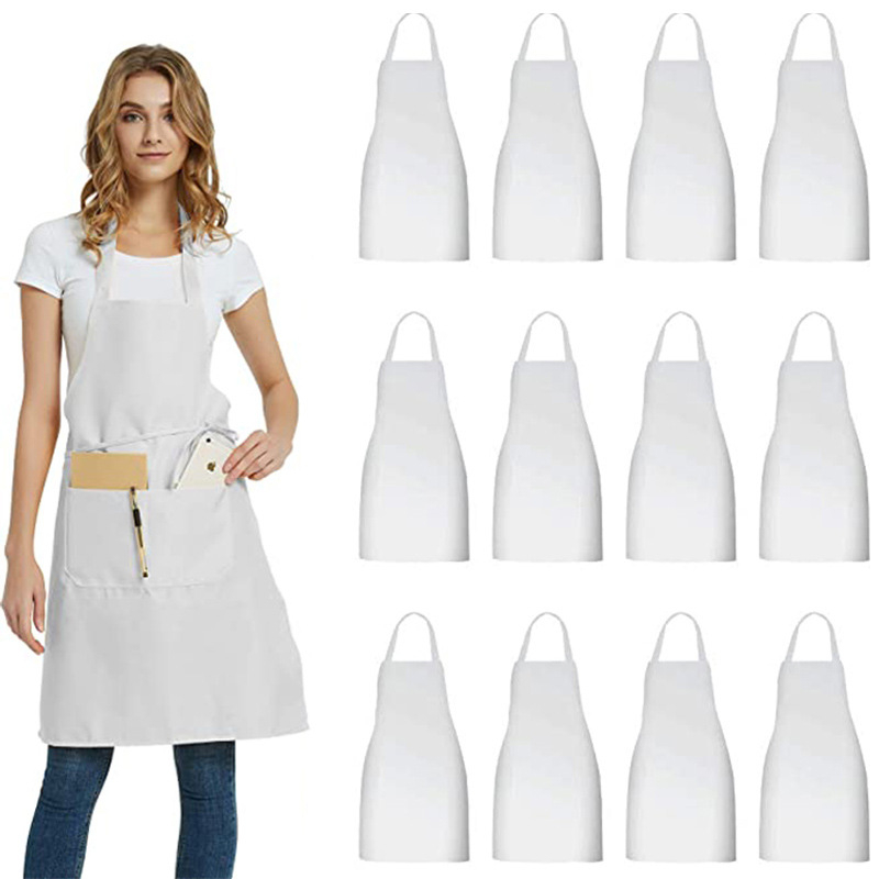 Ποδιά, χωρίς μανίκια, πολυεστέρας, ρυθμιζόμενος λαιμός με κορδόνι, μοντέρνος μινιμαλιστικός, μονοχρωμία.