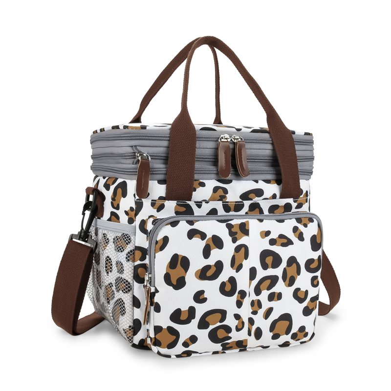 Pusdienu soma ar ūdensneizturīgu izolāciju, pārnēsājama un saliekama — Oxford audums (Materiāls: Oxford audums; Funkcijas: pārnēsājama, saliekama; Kategorija: Ice Pack)