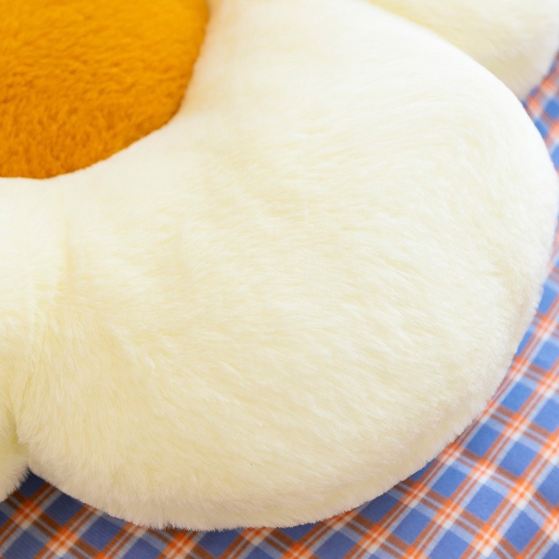 Perna decorativă, poliester, umplutură PP bumbac, model monocrom, stil desen animat