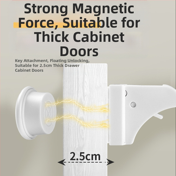 Заключалка за чекмеджета – модел z-drawer lock, ABS материал, за чекмеджета, модерен и семпъл стил, Levy Poetry