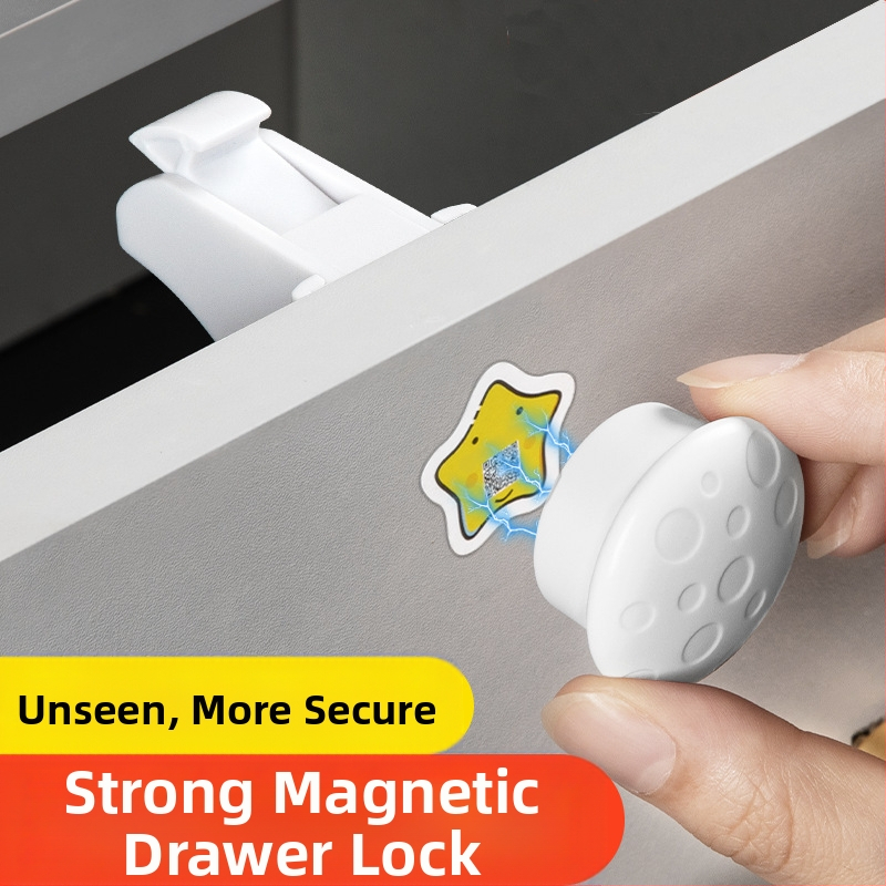 Заключалка за чекмеджета – модел z-drawer lock, ABS материал, за чекмеджета, модерен и семпъл стил, Levy Poetry