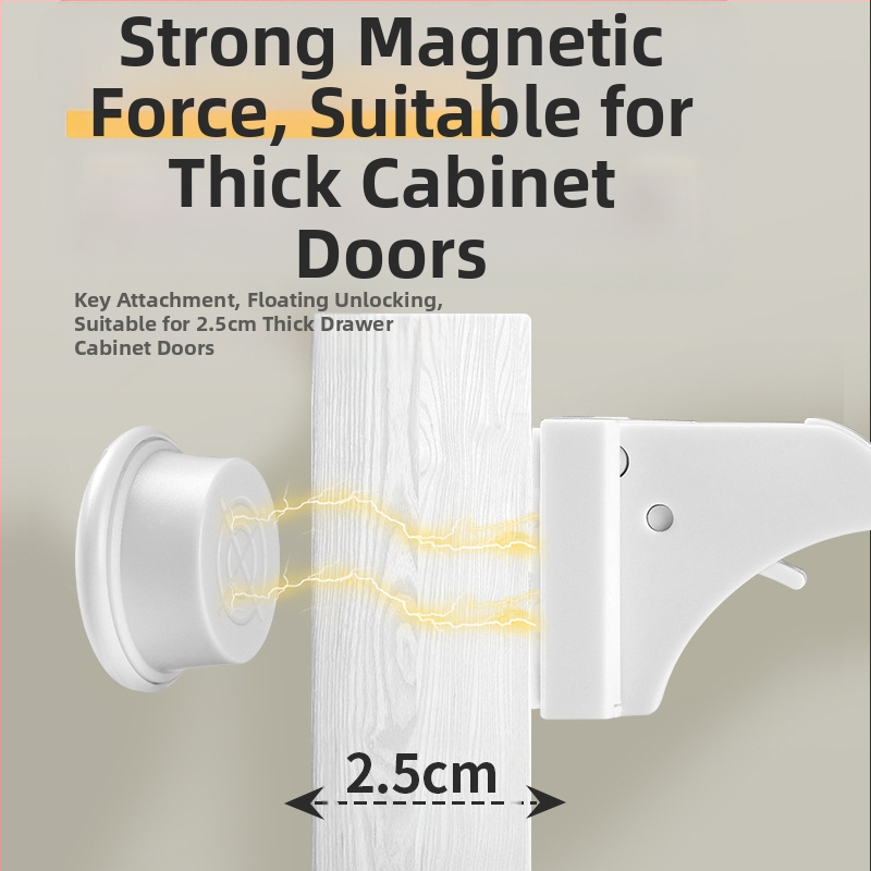 Заключалка за чекмеджета – модел z-drawer lock, ABS материал, за чекмеджета, модерен и семпъл стил, Levy Poetry