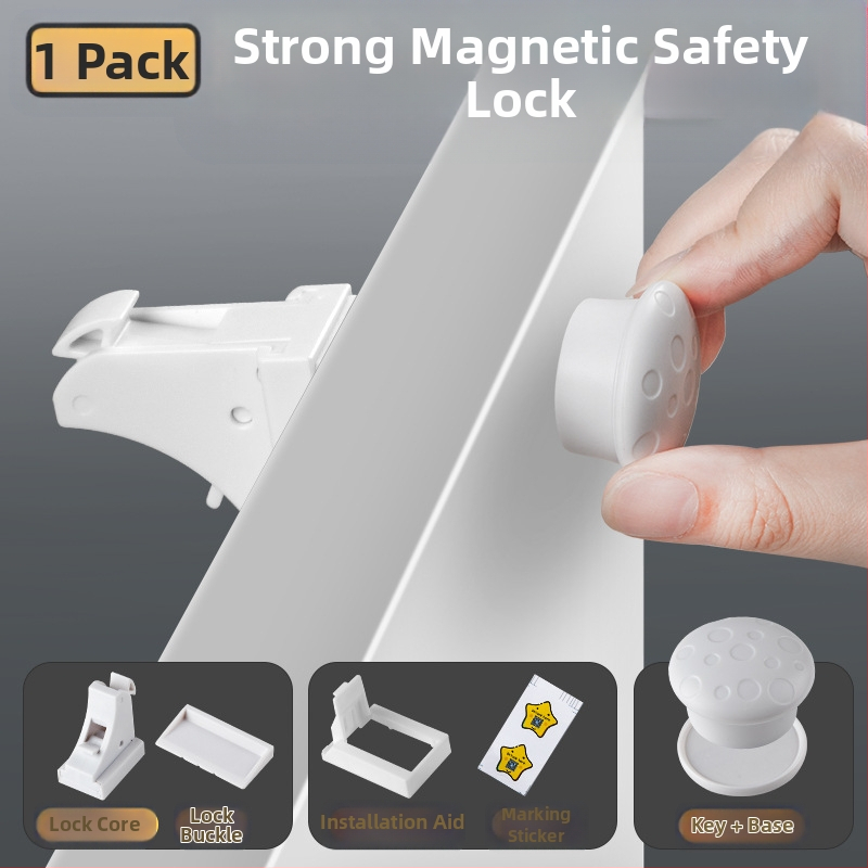 Заключалка за чекмеджета – модел z-drawer lock, ABS материал, за чекмеджета, модерен и семпъл стил, Levy Poetry