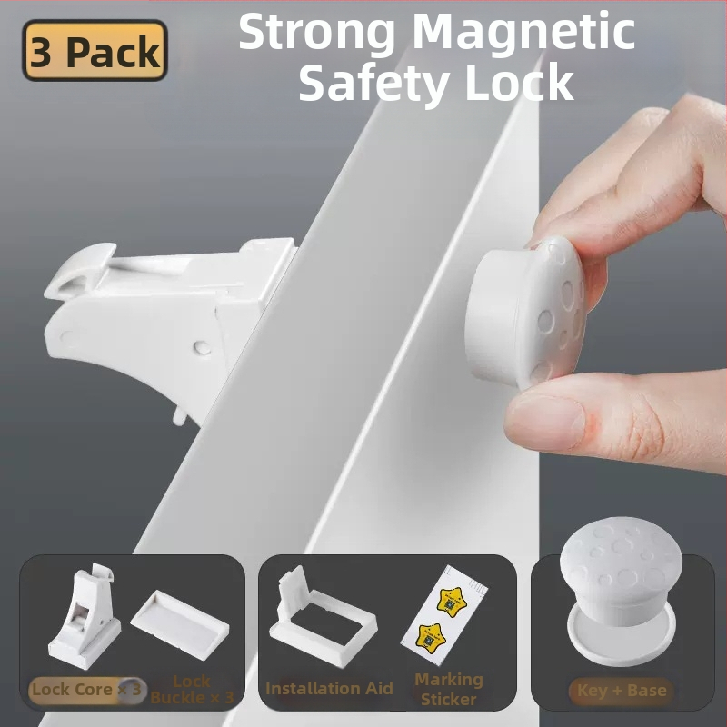 Заключалка за чекмеджета – модел z-drawer lock, ABS материал, за чекмеджета, модерен и семпъл стил, Levy Poetry