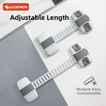 Κλειδαριά ασφαλείας για παιδιά για ντουλάπες, πόρτες και συρτάρια με προστασία από πιάσιμο — μάρκα Yumman`s sincerity