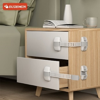 Κλειδαριά ασφαλείας για παιδιά για ντουλάπες, πόρτες και συρτάρια με προστασία από πιάσιμο — μάρκα Yumman`s sincerity