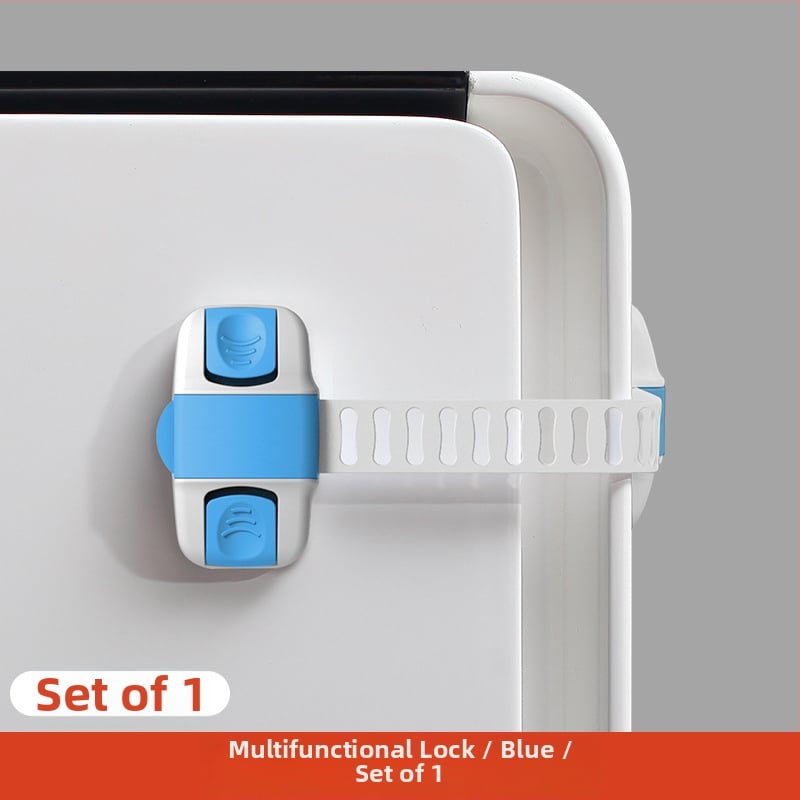 Κλειδαριά ασφαλείας για παιδιά για ντουλάπες, πόρτες και συρτάρια με προστασία από πιάσιμο — μάρκα Yumman`s sincerity