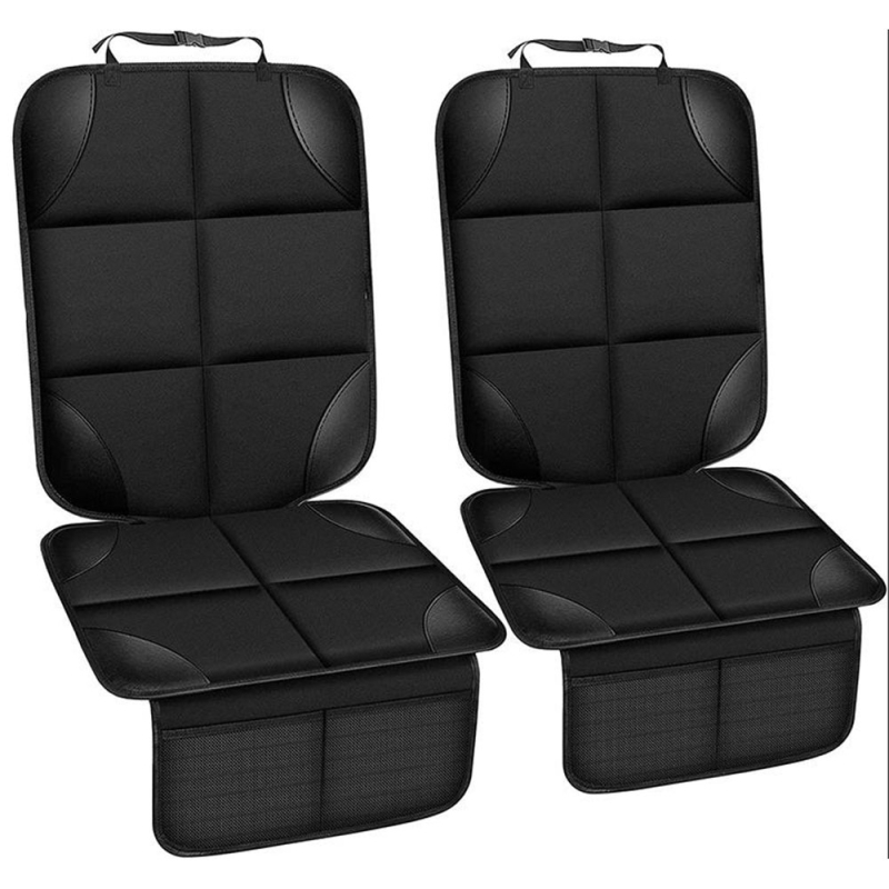 Automašīnas sēdekļa aizsargs ar pretslīdējošu un nolietošanās pretestību visām sezonām; materiāli: Oxford audums, pearl cotton, ādas pretslīdes tīkls; personalizēts logotips; zīmols JF