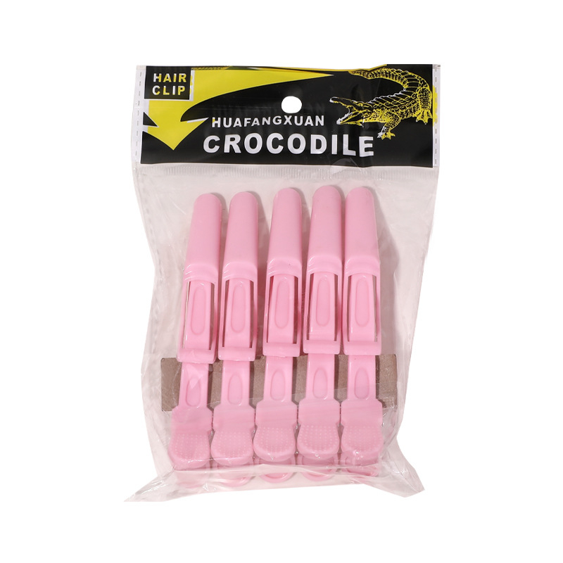 Yizulian 5 τεμάχια κλιπ μαλλιών σε σχήμα κροκοδειλίου για τοποθέτηση και διαχωρισμό μαλλιών