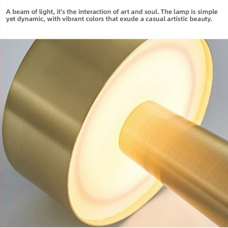LED светлина под формата на гиря (скандинавски стил, метален корпус) с нощно и амбиентно осветление, до 36V, CE сертифицирана