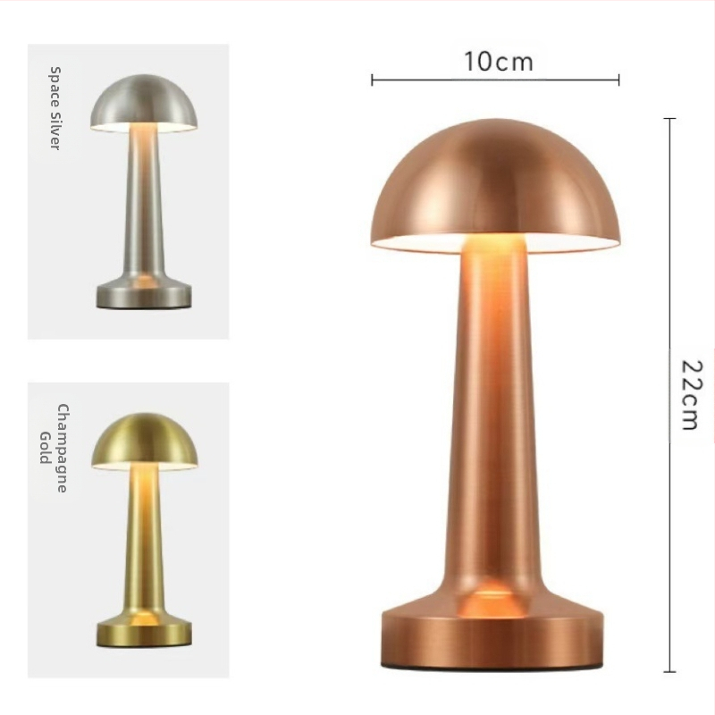 LED светлина под формата на гиря (скандинавски стил, метален корпус) с нощно и амбиентно осветление, до 36V, CE сертифицирана