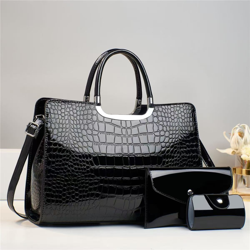 Geantă de umăr pentru femei — stil urban minimalist, piele PU, formă orizontal pătrată, fermoar, căptușeală din poliester