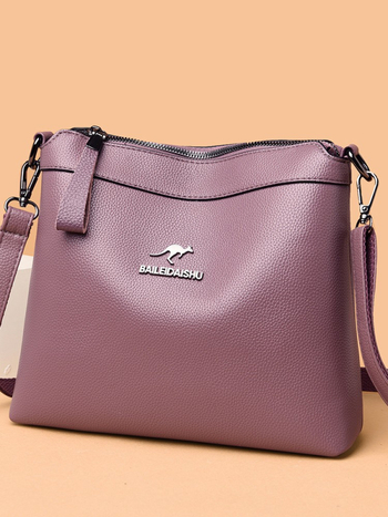 Τσαντάκι bucket από PU με αλυσίδα για τον ώμο, κλείσιμο με φερμουάρ, επένδυση πολυεστερική, εσωτερικές θήκες (με φερμουάρ, θήκη κινητού, θήκη για ID)