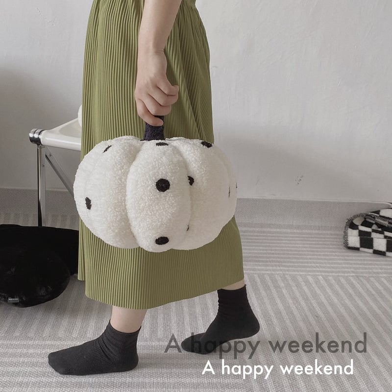 Μαξιλάρι plush κολοκύθας - Teddy Velvet, γέμισμα PP βαμβάκι, για παιδιά 4–6 ετών