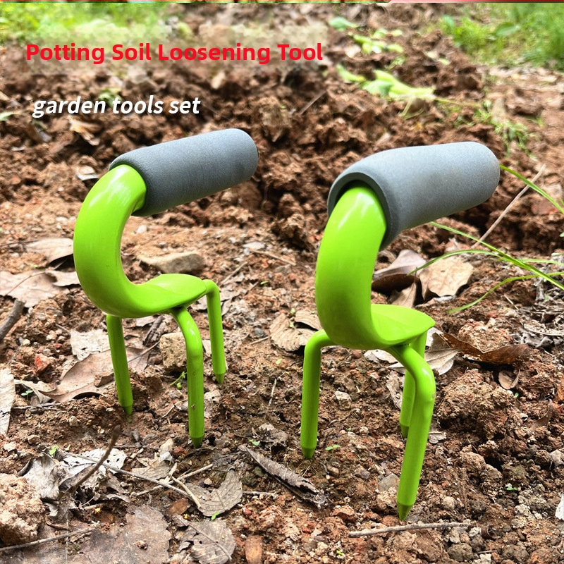 Стоманена вилка за разрохване на почвата, GRANPA BD-ST001, произход Zhejiang, земеделие