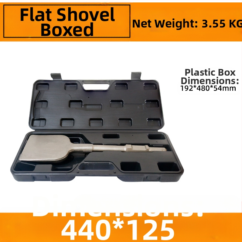 65A Електрическа кирка с разширена глава на лопатата и удебелено острие — шестоъгълна дръжка, Fu Xin