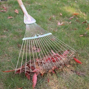 Αναδιπλούμενο μεταλλικό σύρμα φτυάρι φύλλων για κήπο και οικιακή χρήση