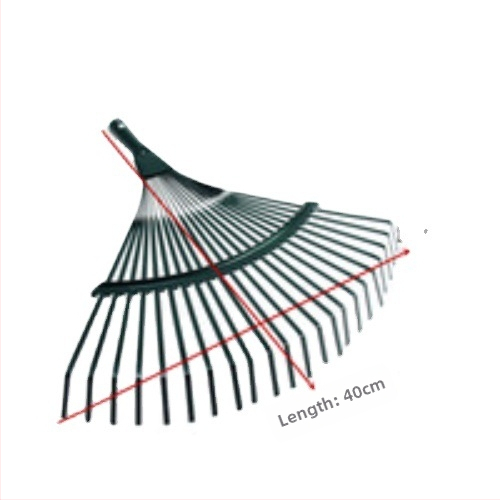 Сгъваемо стоманено гребло за листа с телено жило – градина и домашна употреба