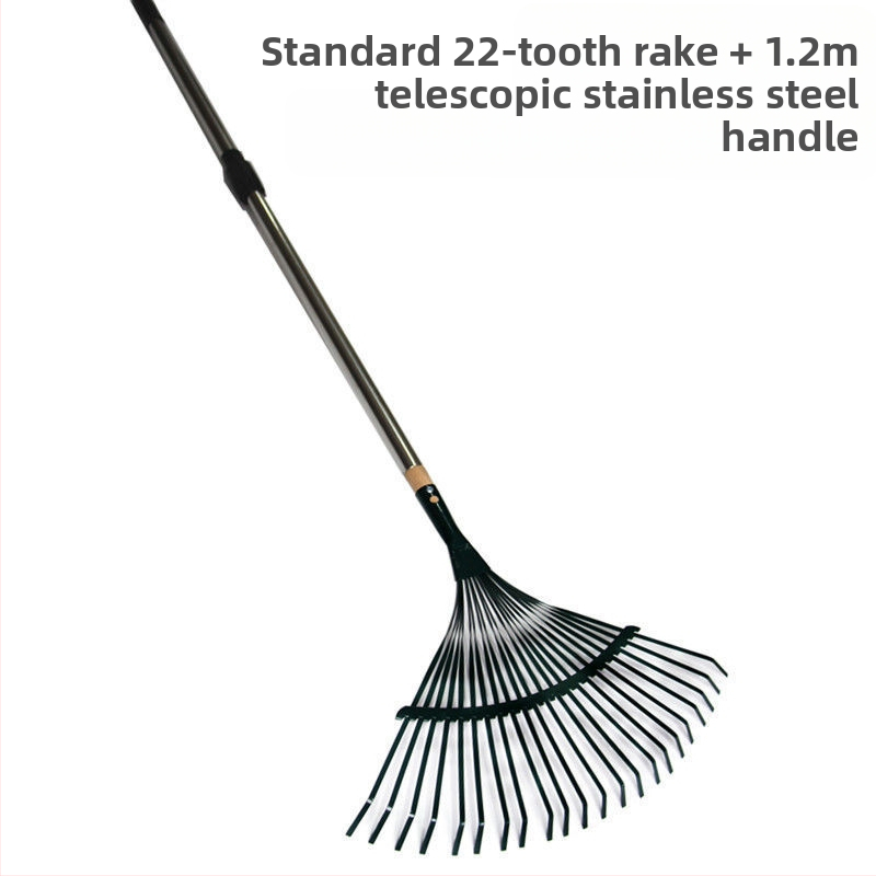 Αναδιπλούμενο μεταλλικό σύρμα φτυάρι φύλλων για κήπο και οικιακή χρήση