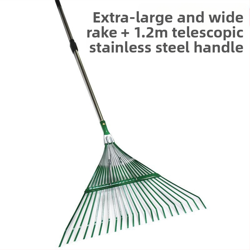 Αναδιπλούμενο μεταλλικό σύρμα φτυάρι φύλλων για κήπο και οικιακή χρήση