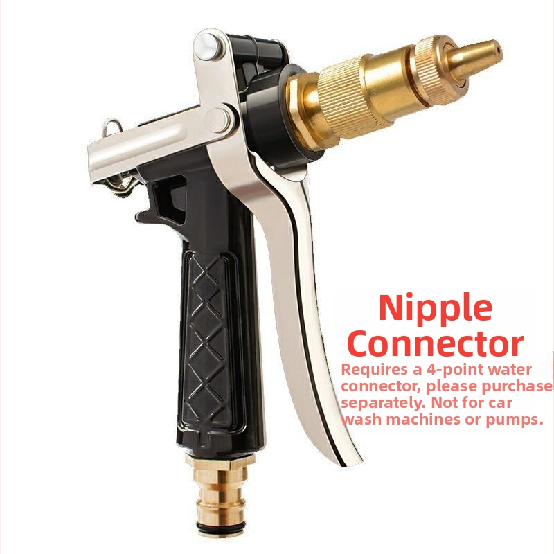 Augsta spiediena auto mazgāšanas ūdens pistole, korpuss no inženierplastmasas, pistoles galva vispārējai lietošanai, modelis 11111, svars 200