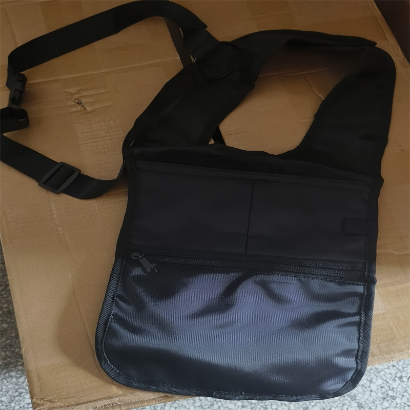 YXB-001 Pungă din nylon pentru carduri/ID, cu formă aproape de corp, anti-furt, pentru călătorii