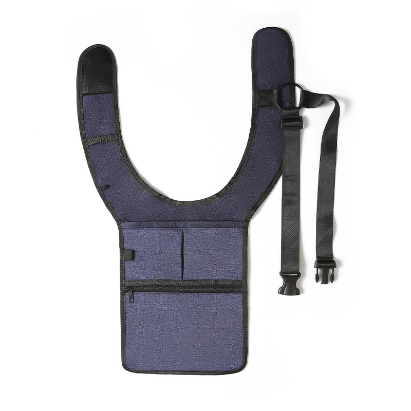 YXB-001 Pungă din nylon pentru carduri/ID, cu formă aproape de corp, anti-furt, pentru călătorii