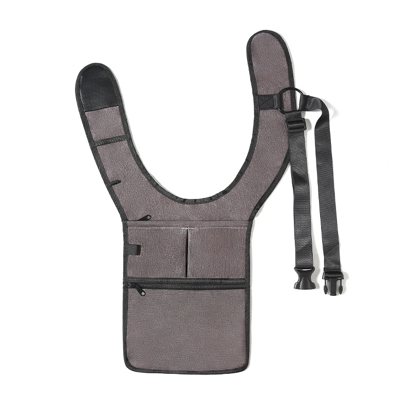 YXB-001 Pungă din nylon pentru carduri/ID, cu formă aproape de corp, anti-furt, pentru călătorii